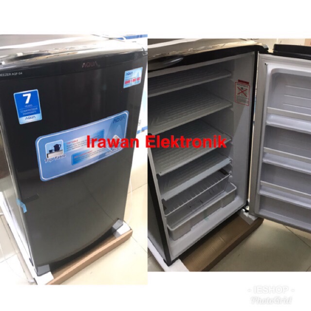 Freezer AQUA ASI ES Batu 4rak S4 AQF-S4 Freezer Rumahan PROMO MURAH