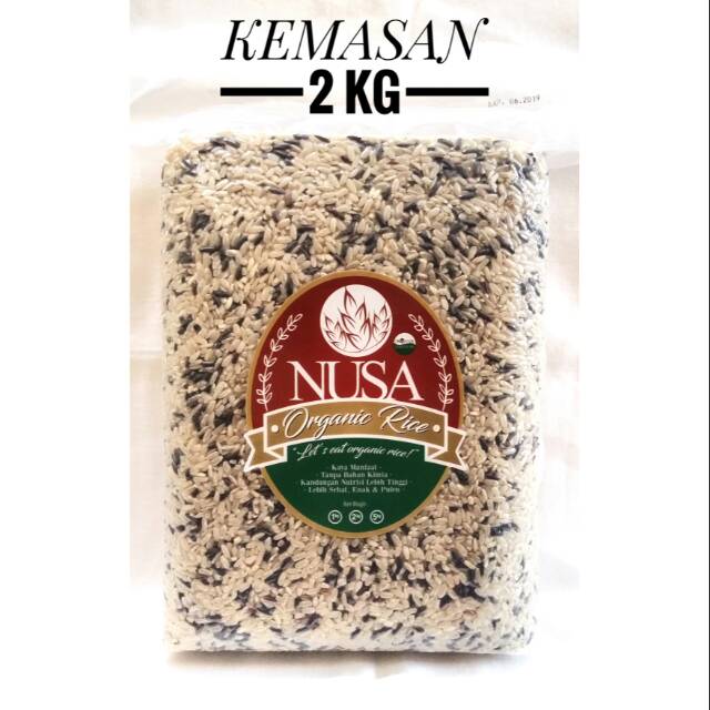 

Organic Healthy Whole Grain Rice 2kg