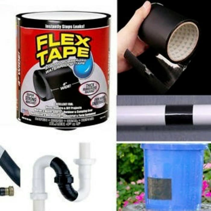 

Flex Tape Isolasi Lakban Anti BOCOR Super Kuat Rubberized Waterproof