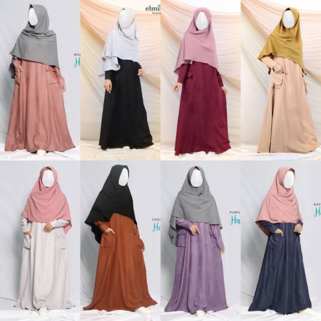 GAMIS CORDUROY HALIMAH DRESS BY ELMINA