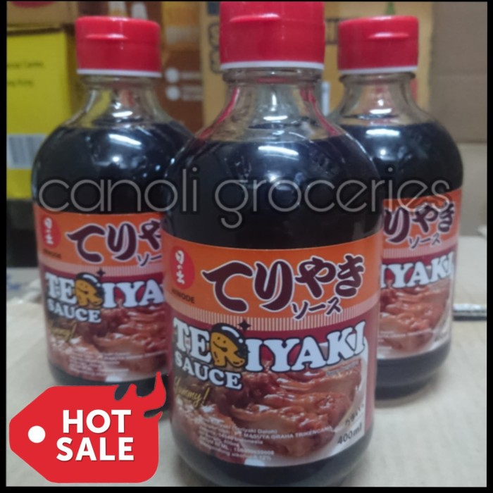 

Dijual Hinode Teriyaki Sauce 400ml terbaik
