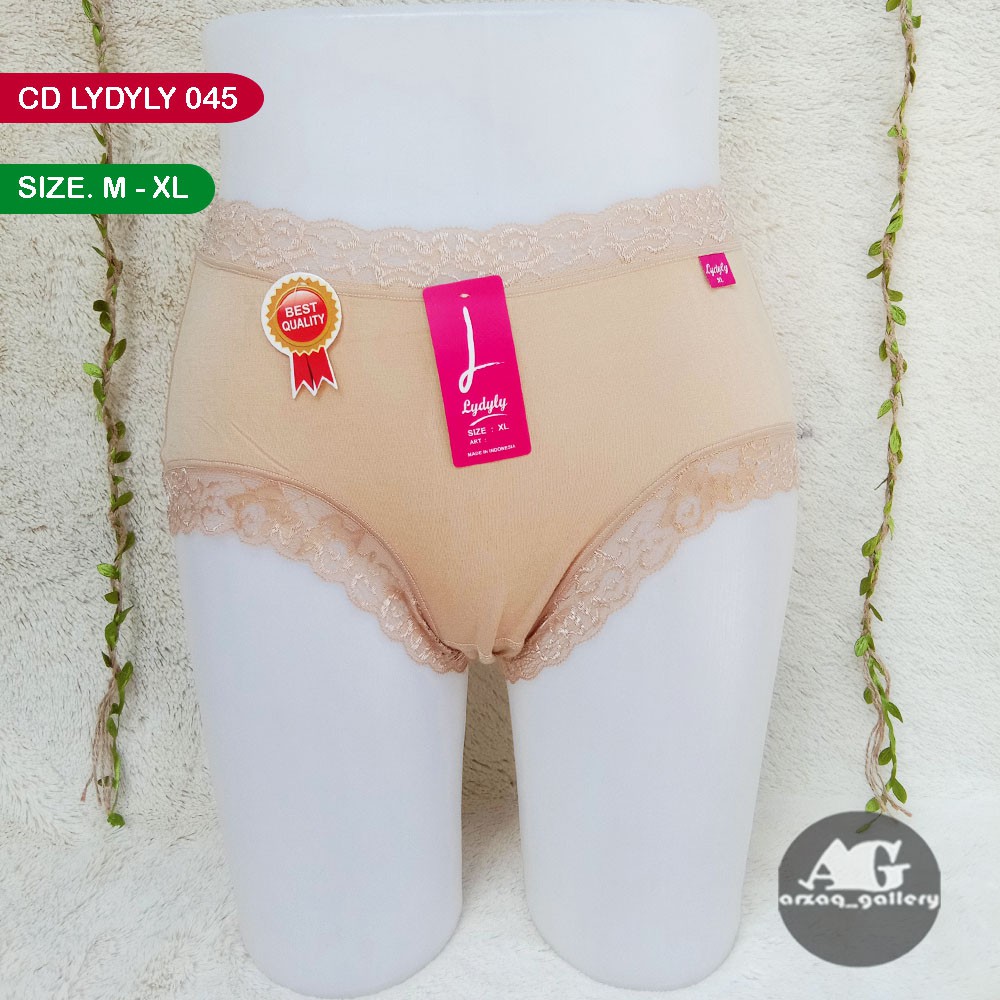 3 Pcs - CD LYDYLY LD 045 Renda | Celana dalam Lydyly renda ukuran | CD renda