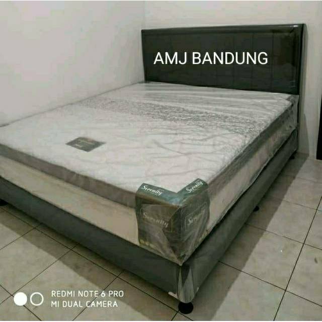 Spring Bed Elite Pllush Toop Full Set Murah Harga Promo Uk 160x200x31cm Termurah Bandung Shopee Indonesia