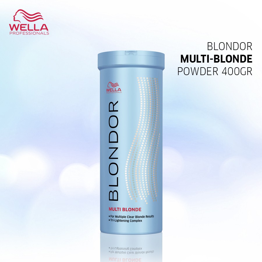 Wella Professionals Blondor Multi Blonde Powder 400gr / Hair Color / Pewarna Rambut / Cat Rambut