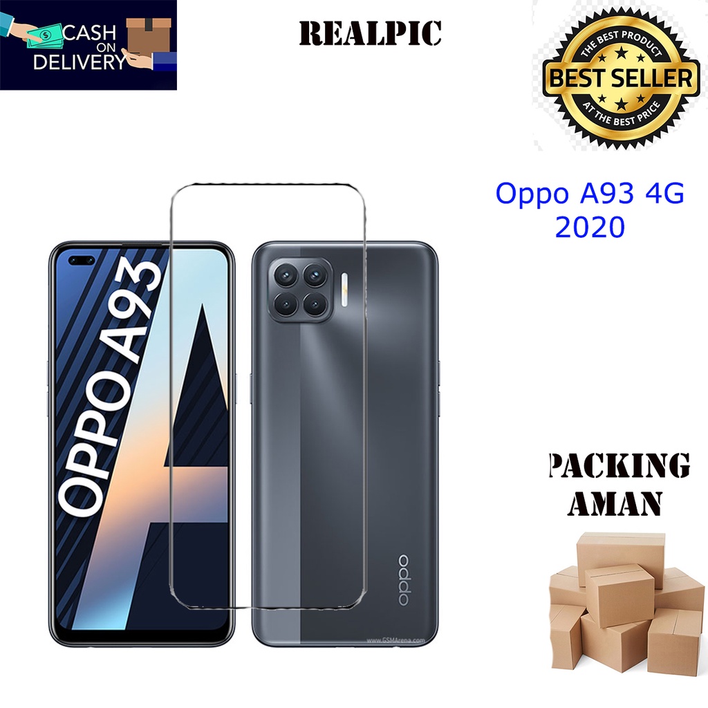 Tempered Glass Oppo A93 4G 2020 Screen Protector Anti Gores