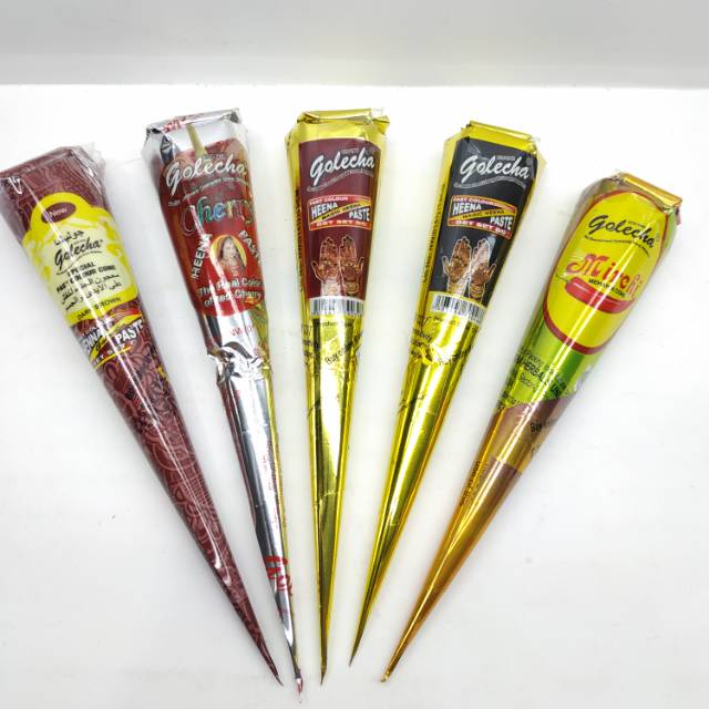 GOLECHA HEENA / HENNA CONE MIX BESAR MAGIC TANGAN / HAND KOSMETIK
