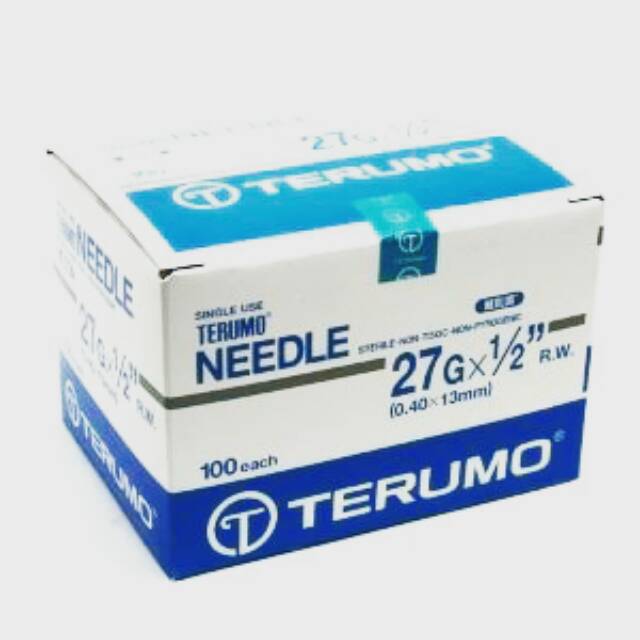 NEEDLE TERUMO KECIL (JARUM SUNTIK AGAR TIDAK SAKIT)
