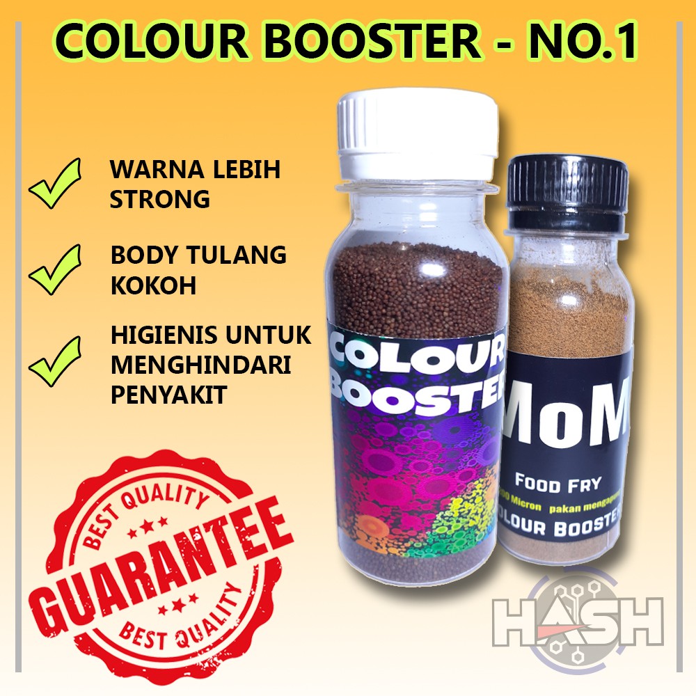 PAKAN IKAN COLOUR BOOSTER - CUPANG GUPPY DLL