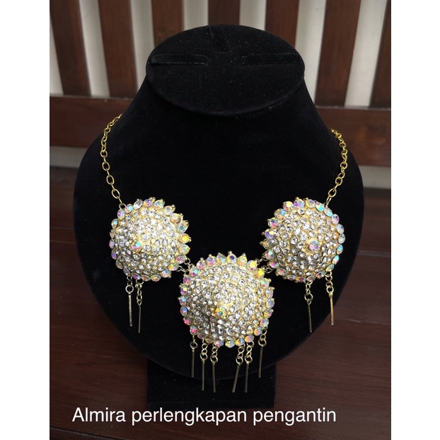 kalung manten bulat besar