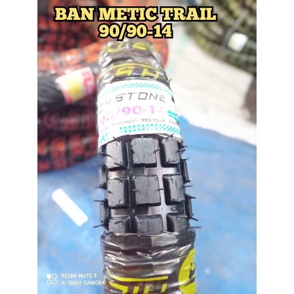 Terlaris Ban Motor Matic Trail 90/90-14 Ban Metic Ban R14 Ban Trail Ban Cangkul Ban Semi Trail Ban