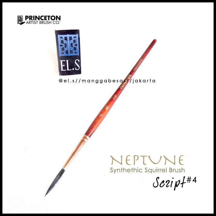

Best Sale Princeton Neptune Brush Script Liner 4 ( Kuas Lukis )