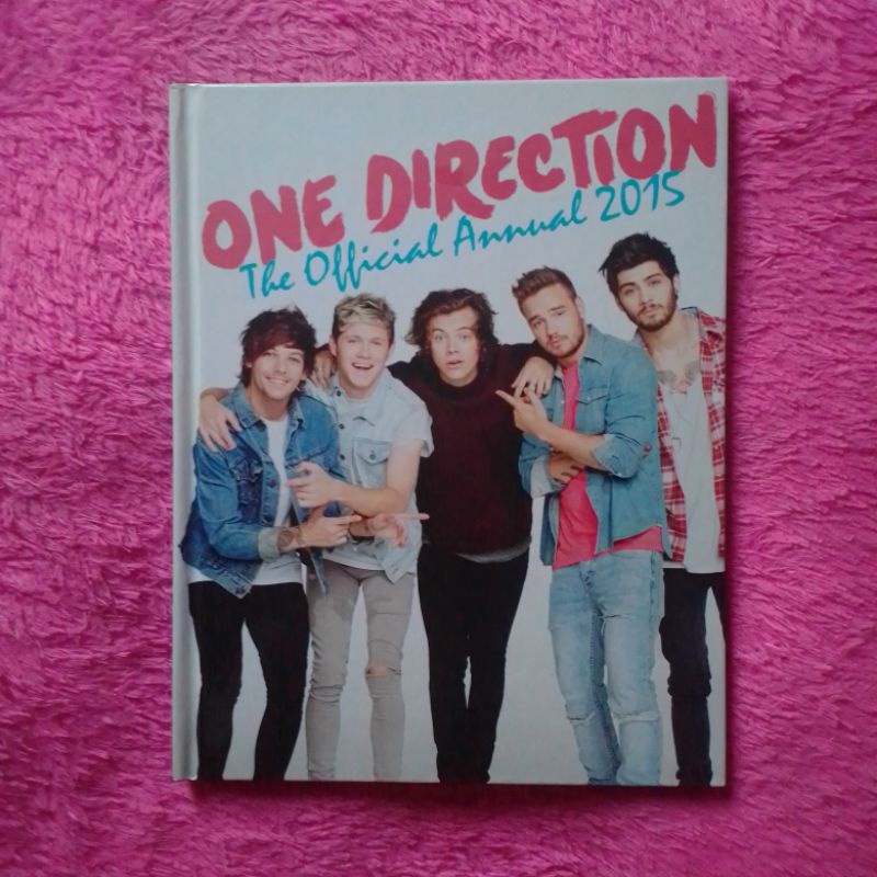 [RARE & LIMITED] ONE DIRECTION 1D - THE OFFICIAL ANNUAL 2015 OFFICIAL BOOK ORIGINAL ALBUM CD BOOK BU