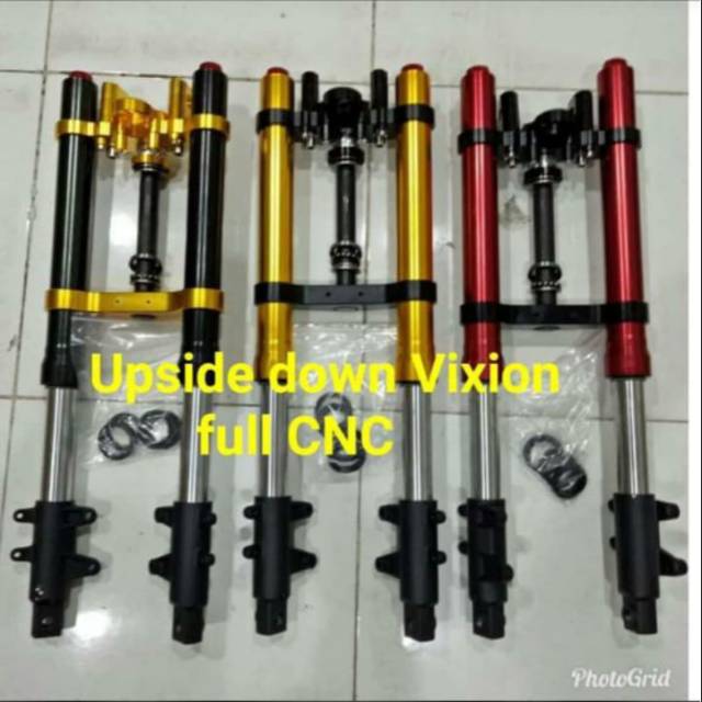 Upside Down Depan Full CNC Vixion - Byson Include Segita Shock