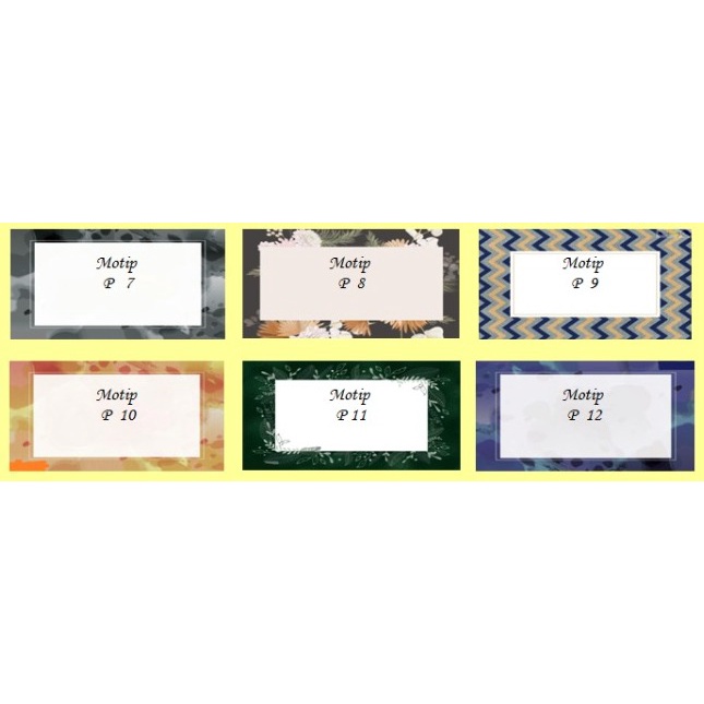 

CETAK / PRINT LABEL UNDANGAN MOTIP TOM & JERY 103 MINIMUM ORDER 1PACK ( 120pcs) 1pcs (Rp250)