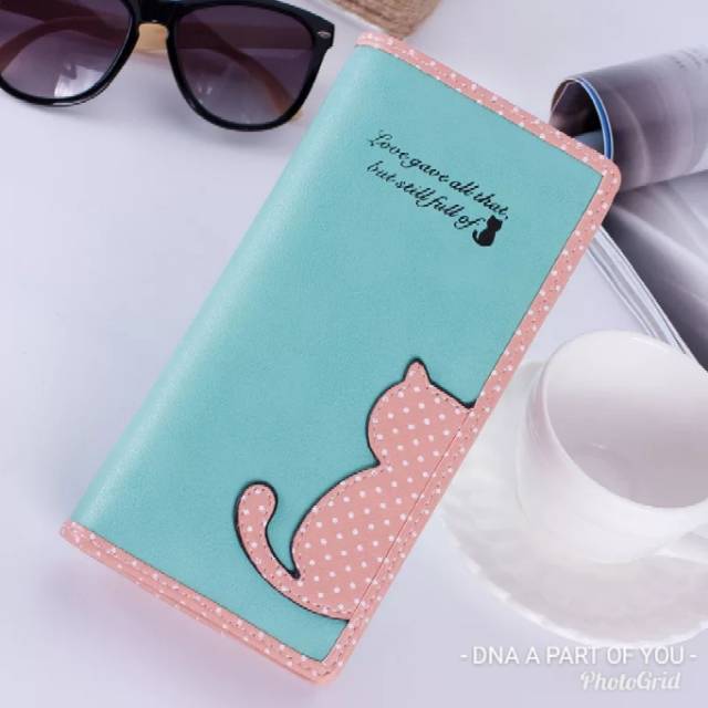 Dompet Wanita Wallet Cat Panjang