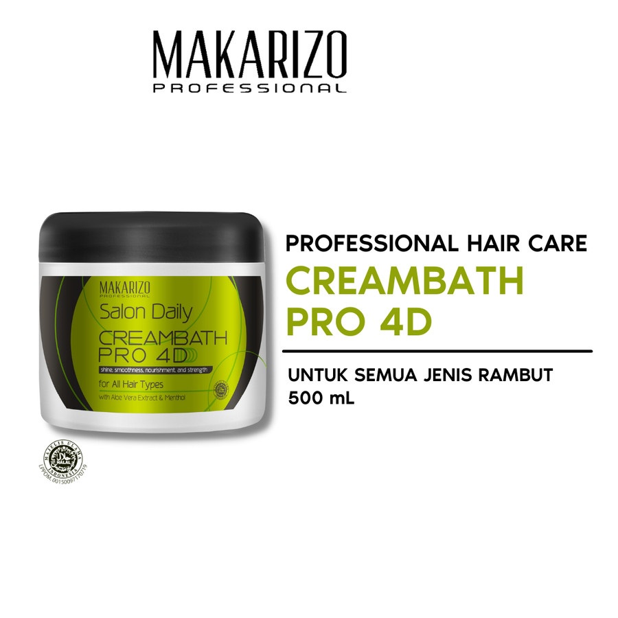 ★ BB ★ Makarizo Professional Salon Daily Creambath Pro Pot 500 mL