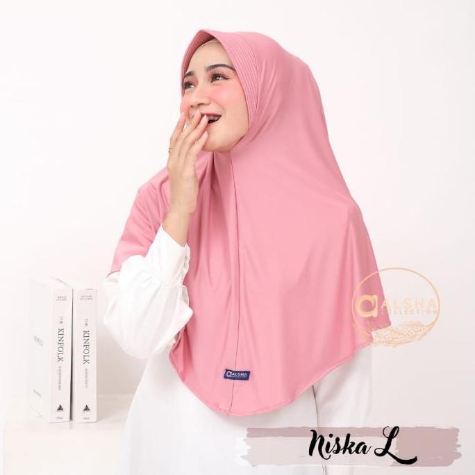 ♠ Jilbab Bergo Simple Maryam Niska L Ori Alsha ♘