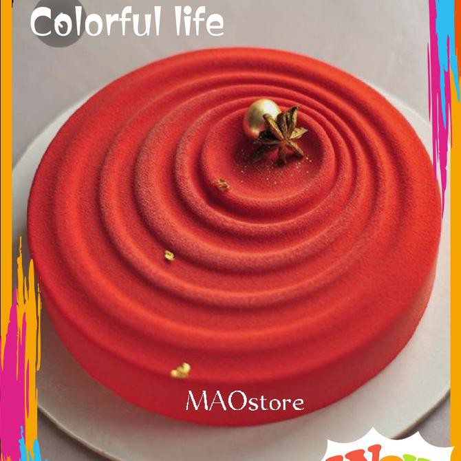 

Maostore Professional Vague Silicone Flex Cake Mould Modern Cake Terbaru