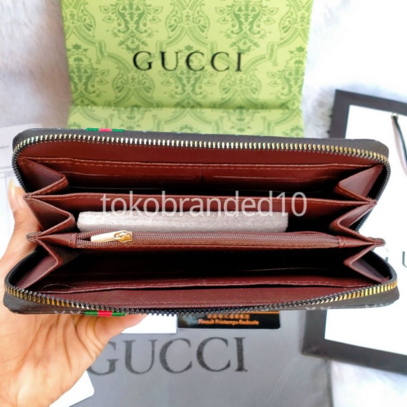 DOMPET WANITA GC RESLETING FREE BOX+PAPERBAG FULLSET