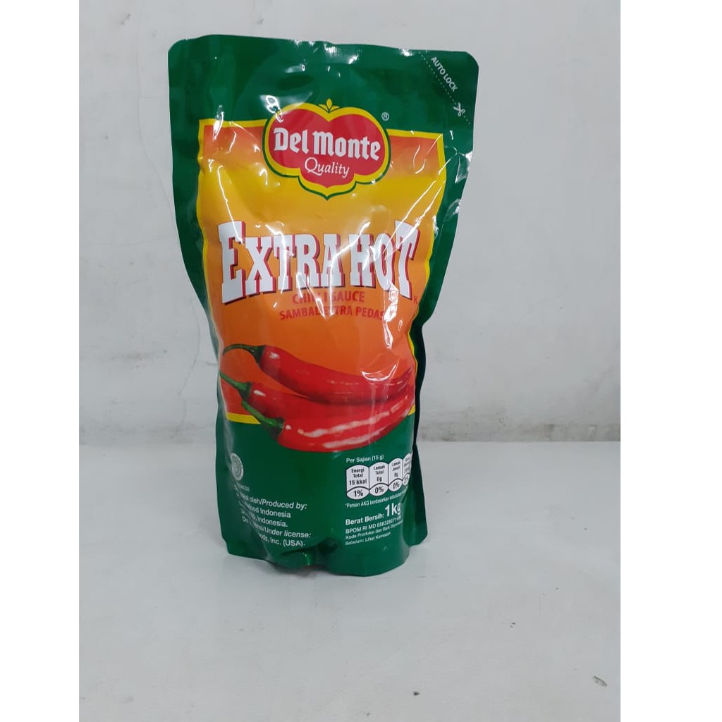 SAOS DELMONTE EXTRA HOT 1KG