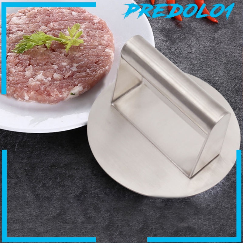 (Predolo1) Alat Penekan Daging Burger Anti Lengket Untuk Dapur