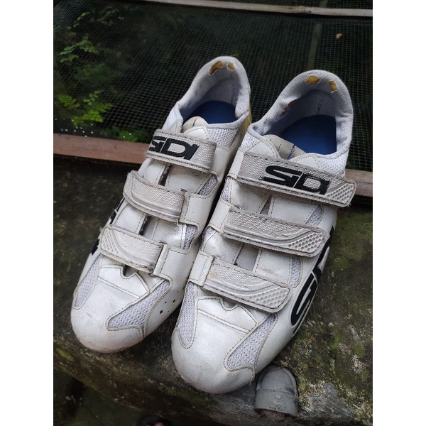 sidi carbon size 45 minus sepatu cleat sepeda roadbike seken second bekas