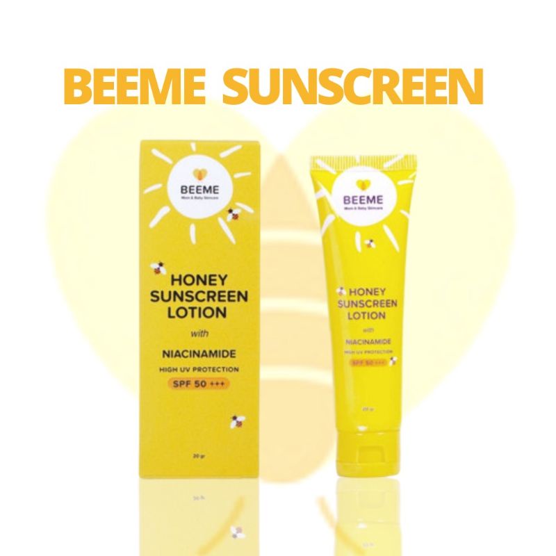 Beeme Lotion Sunscreen / Skincare Ibu Dan Anak / Skin Care Baby