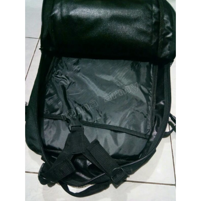 tas ransel army 3p tas punggung army model lebanon hitam polos