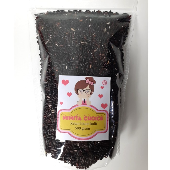 

KETAN-BERAS- KETAN HITAM KULIT 500GRAM -BERAS-KETAN.
