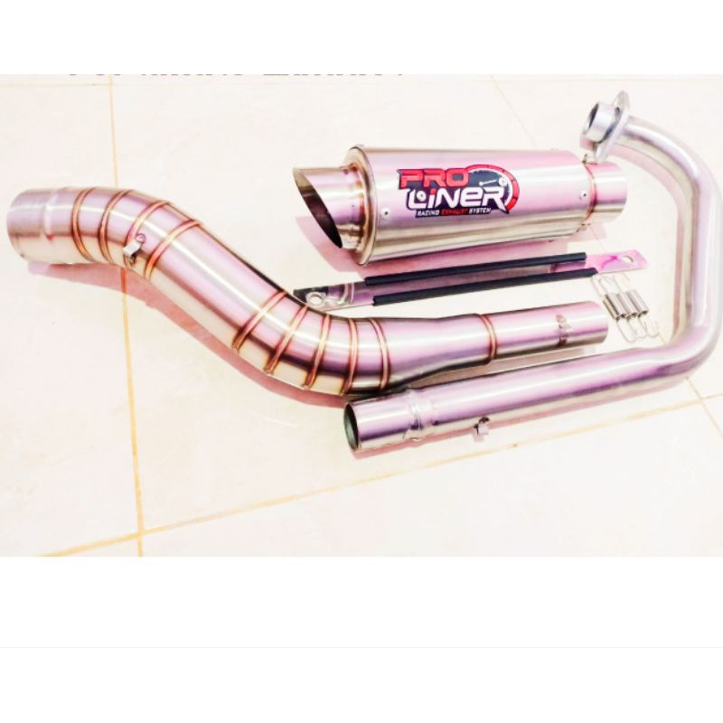 knalpot racing proliner suara gahar untuk vixion new/old,cb150r dll