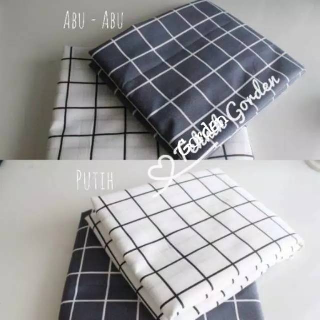 Gorden Minimalis Bahan Katun