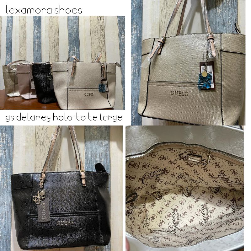 Tas Guess Delaney Holo Tote bag