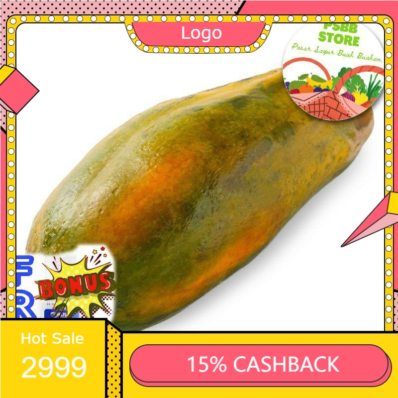 

RENGKEK SURABAYA - Pepaya Bangkok - Per Buah