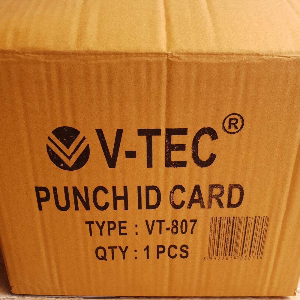 Plong ID Card - PVC Card Cutter Standard - V-Tec Punch ID Card VT-807