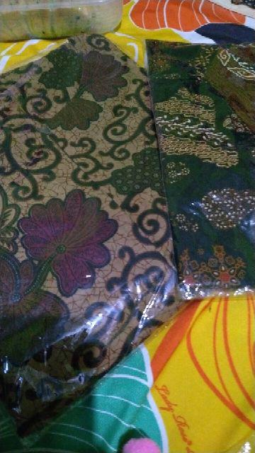 Bswart Batik Hrb026 Kenongo Hem Pendek Padi Pekalongan M L Xl Batik Pria Murah Modern Grosir