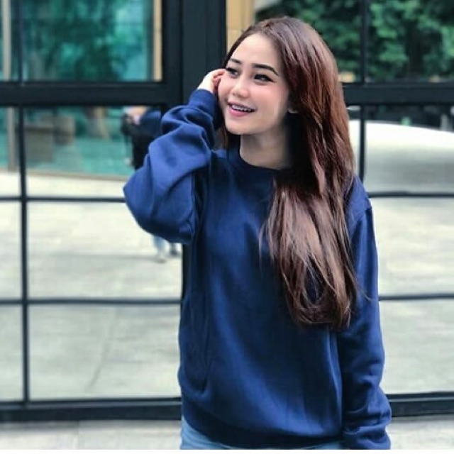 Sweater Basic Hoodie Polos Sweater Basic Murah