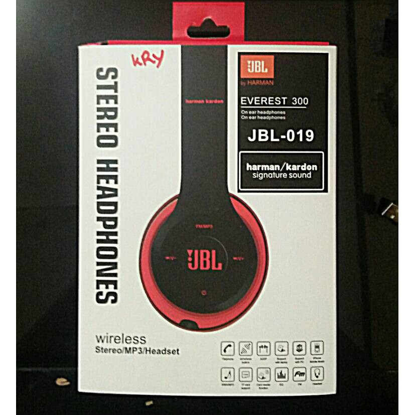 HANDSFREE BLUETOOTH JBL-019 HANDSFREE EARPHONE WIRELESS