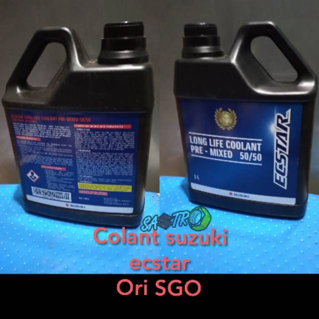 coolant cairan pendingin air radiator 1 liter suzuki ecstar motor mobil
