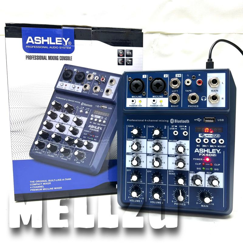 Mixer Ashley FX 402 i Original Bluetooth Ashley FX402i - 4 Channel