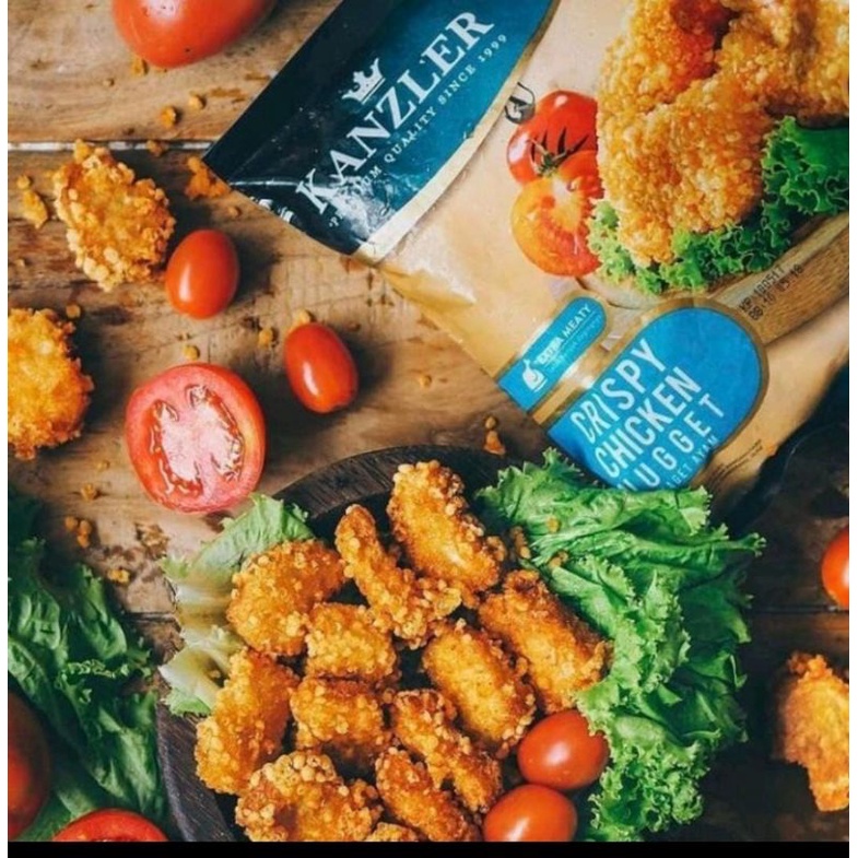 

Kanzler Crispy Chicken Nugget / ExtraCrispy Bubble Crumb/Berat 450 gr