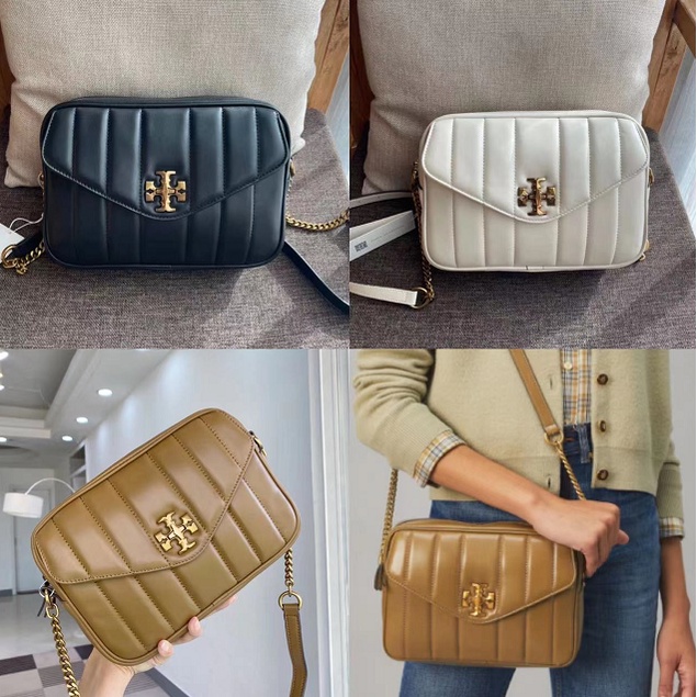 83088-001/111 TB Kira 3 Colors Quilted Sheepskin Camera Bag Sling Strap Shoulder Bag