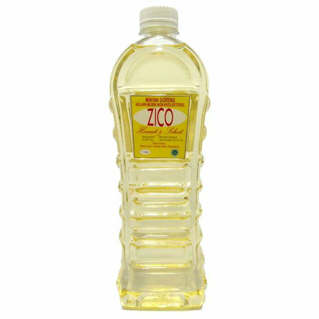

[COD] ZICO / MINYAK KELAPA MURNI / MINYAK GORENG KELAPA MURNI / NOL KOLESTROL / TERLARIS / 1 LITER