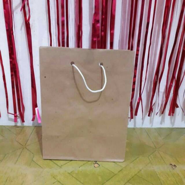 

Tas kertas / paper bag coklat kecil