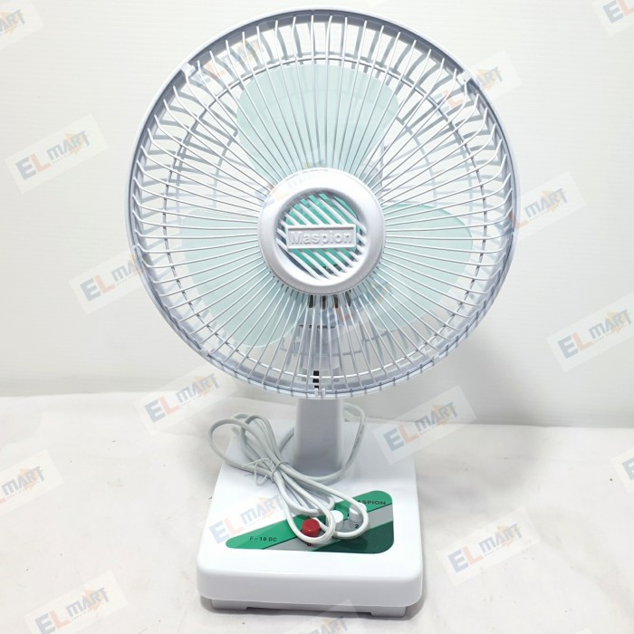 Kipas Angin Meja Maspion 7 inch F18DC / F 18 DC / F 18DC Desk Fan 7&quot; Kipas Angin Duduk Kecil Bisa Swing