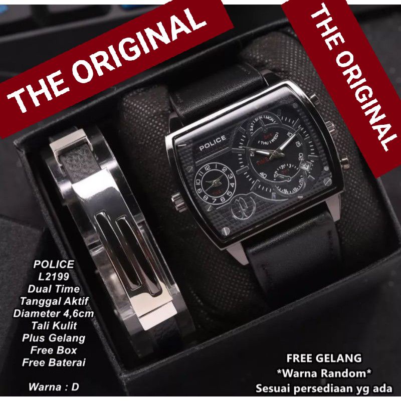 COD Jam Tangan pria Sporty_ Police ASLI ORI/ORIGINAL Tahan air Model terbaruh dan berkualitas