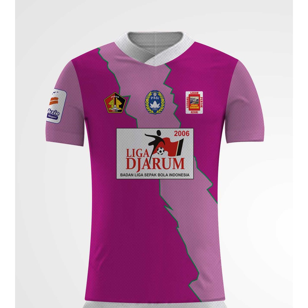 Jersey Persik Kediri Home Away Third 2006