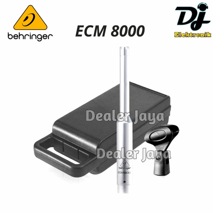 Mic RTA / Condensor Behringer ECM 8000 / ECM8000O