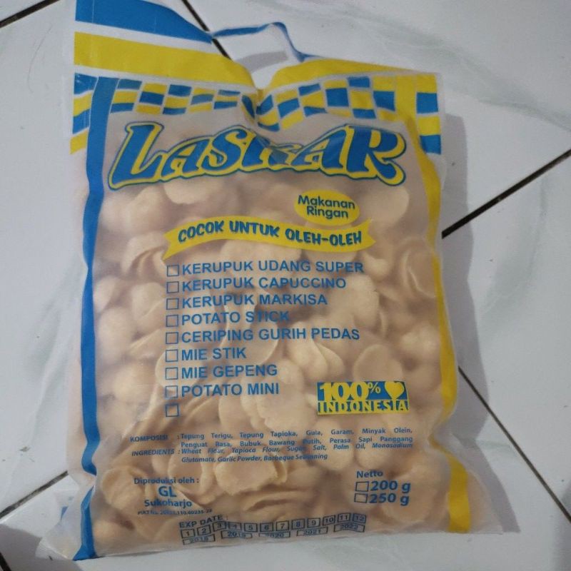 

Kerupuk Udang (+-250gr)