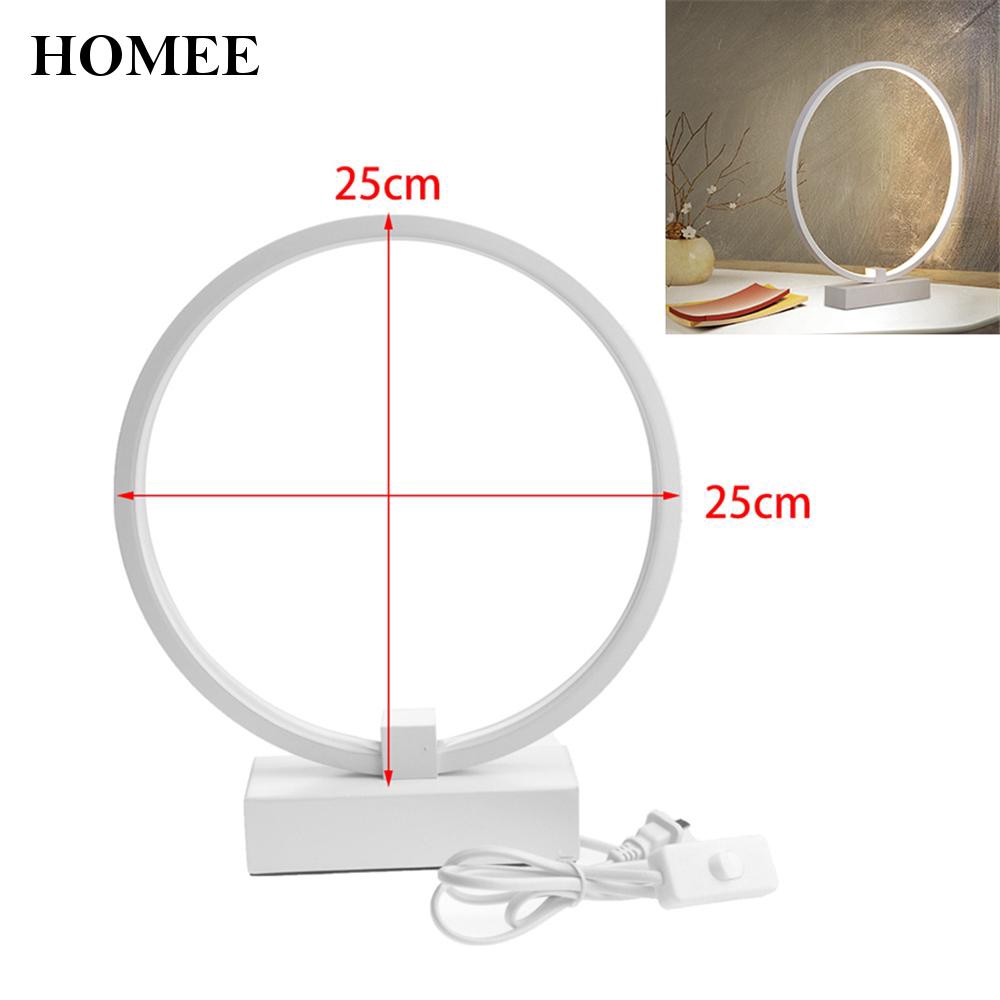 Nightstand Lamp Bedside Reading Light Circle For Home Bedroom Bright Wonderful Shopee Indonesia