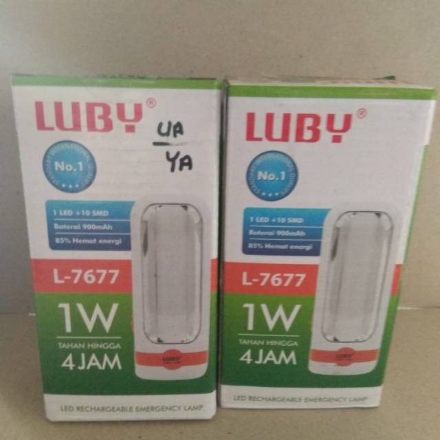 Lampu Emergency + Senter LUBY L-767